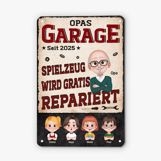 6000EGE1 spielzeug reparaturen gratis werkstatt schild personalisiert papa opa 6000E6TMB_03476174 1e4c 43d8 8143 ab44e1827699