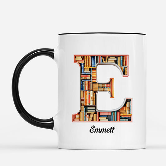 6041MGE2 einfach ein madchen das bucher liebt personalisierte tasse_ leseratten_ frauen manner 6041M6PCA