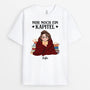 6060AGE1 nur noch ein kapitel personalisierte t shirts leseratten herren damen 6060A