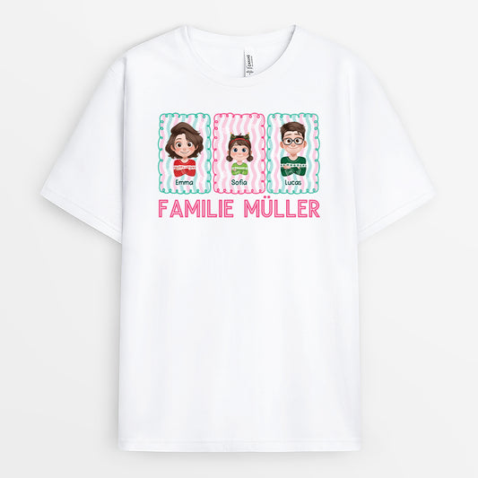 6103AGE1 die familie personalisiertes weihnachts shirt 6103ATTTI