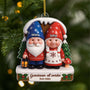 6143OGE1 3d druck effekt gemeinsam alt werden acryl weihnachtsschmuck personalisiert paare 6143O6LTG