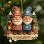 6151OGE1 3d druck effekt gemeinsam alt werden seit acryl weihnachtsschmuck_ personalisiert fur queere menschen schwule paare 6151OKTMG