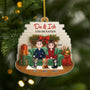 6168OGE1 3d druck effekt du ich und die katzen acryl weihnachtsschmuck personalisiert_ paare 6168OKHCD
