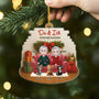 6168OGE2 3d druck effekt du ich und die katzen acryl weihnachtsschmuck personalisiert_ paare 6168OKHCD