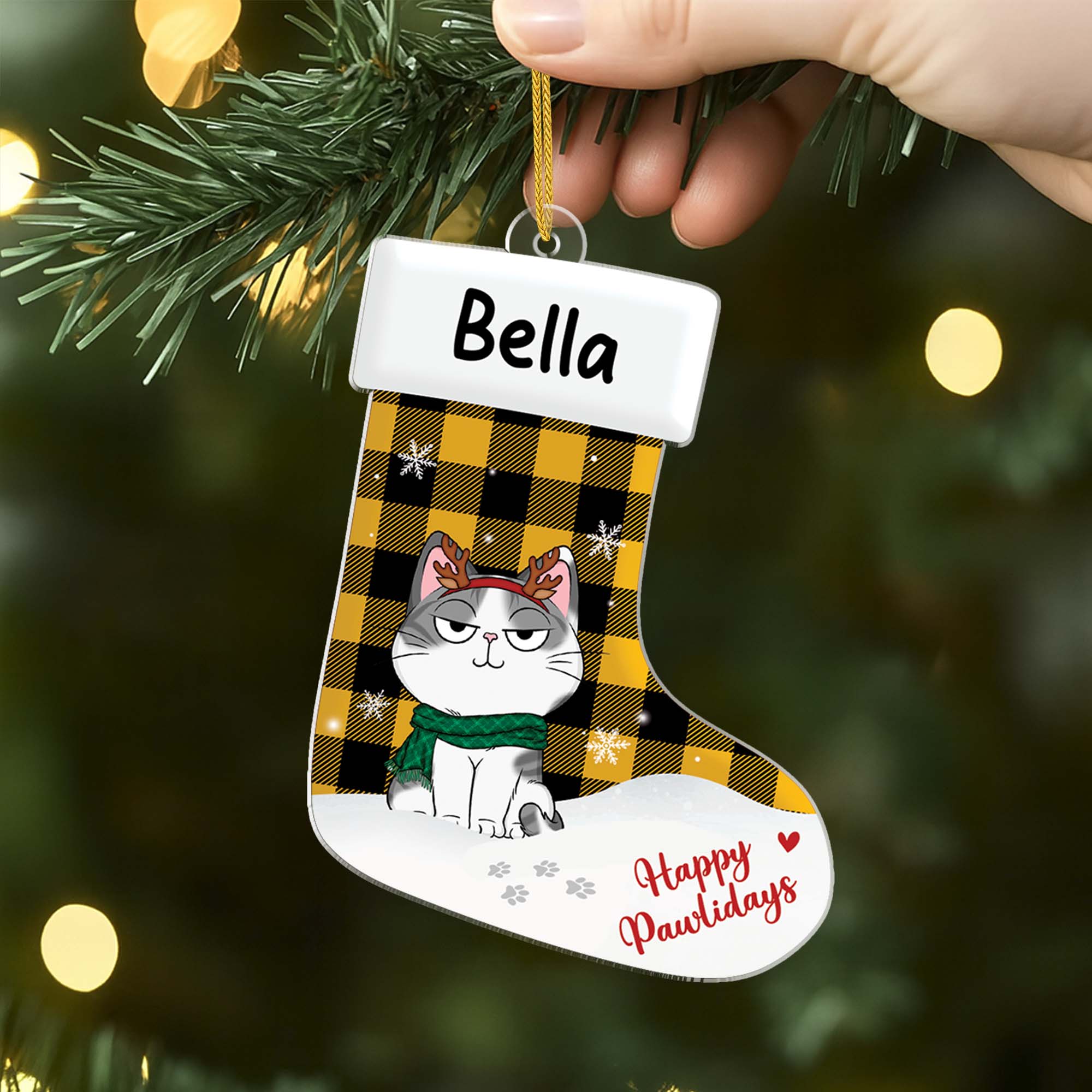 6193OGE1 meowy catmas acryl christbaumschmuck katze personalisiert_ 6193OK6AD2