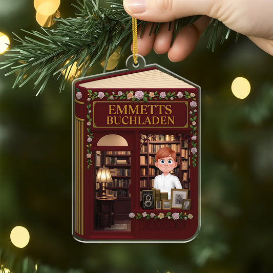 6201OGE1 buchladen acryl weihnachtsschmuck personalisiert_ leseratten_ frauen manner 6201O8LQA_2