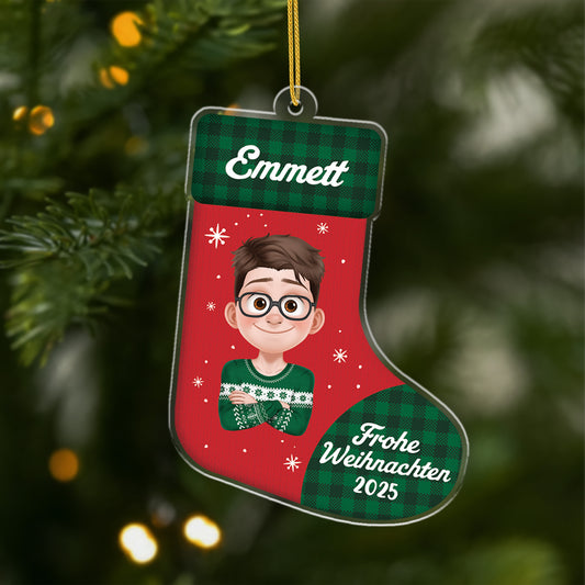 6202OGE1 frohe weihnachten acryl weihnachtsschmuck personalisiert_ frauen manner 6202OKTQB
