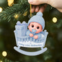 6211OGE2 3d druck effekt babys erstes weihnachten acryl weihnachtsschmuck_ personalisiert zur geburt stubenwagen 6211O3QTK