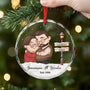 6242OGE2 gemeinsam alt werden seit glas weihnachtsschmuck personalisiert paar strassenschilder 6242O3L0G