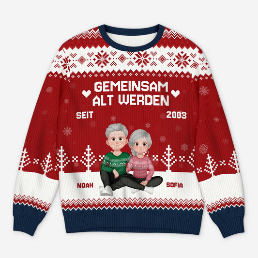 6249WGE1 gemeinsam alt werden personalisierter weihnachtspullover_ paare 6249WKLNG_2