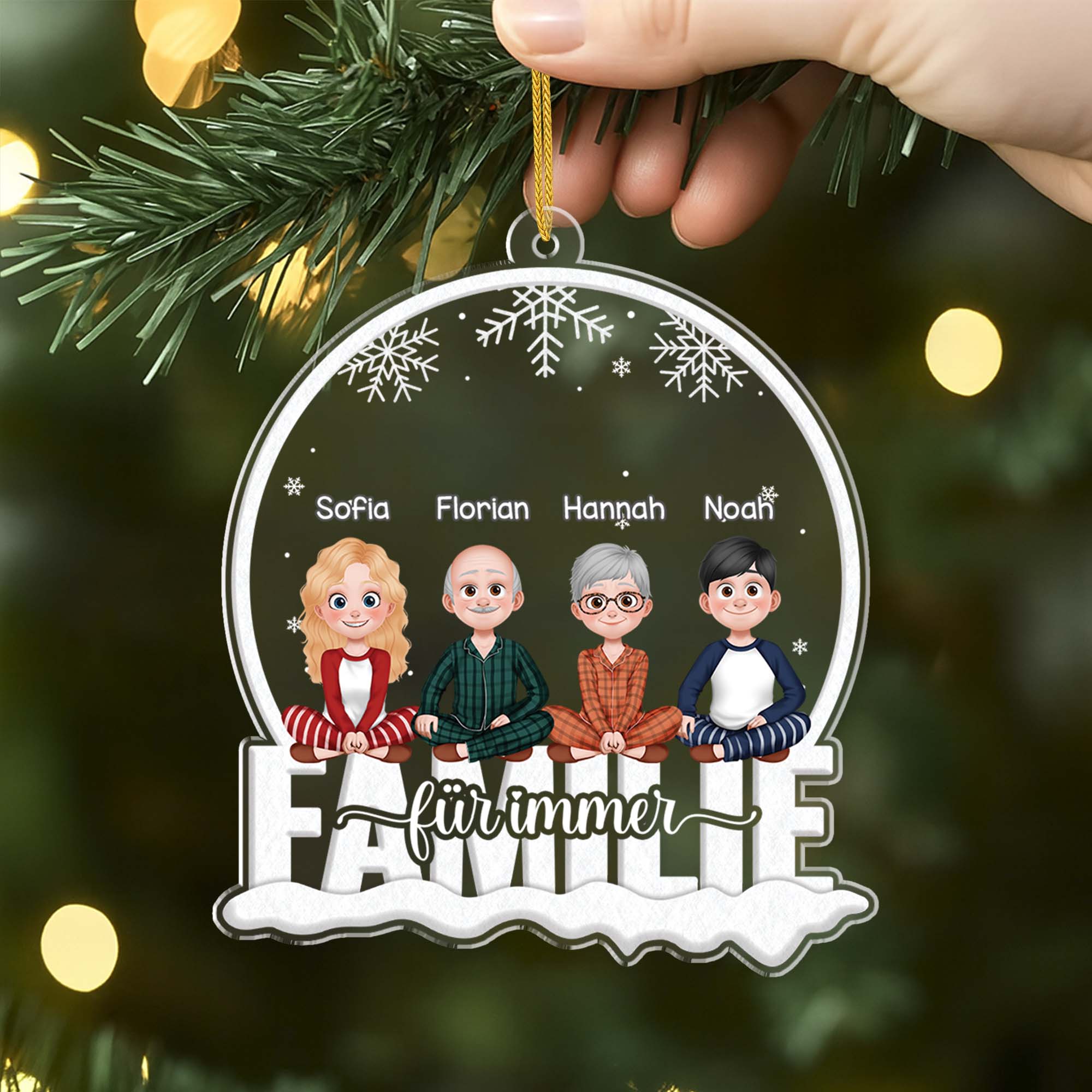 6255OGE2 geschwister fur immer personalisierter christbaumschmuck familie_ freunde acryl 6255O3MME