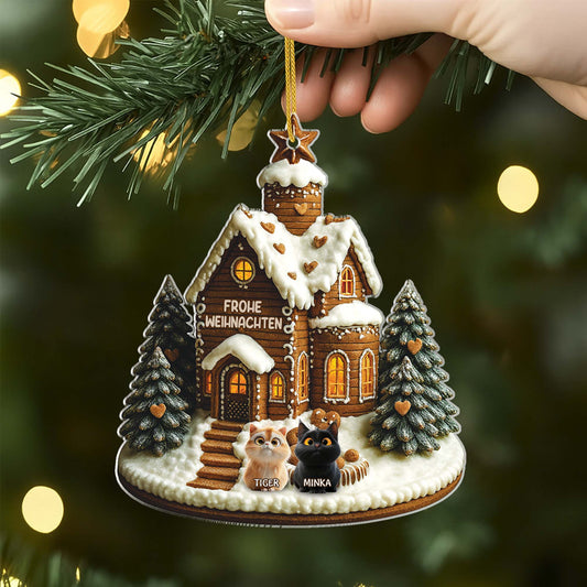 6257OGE2 3d druck effekt frohe weihnachten acryl christbaumschmuck katze personalisiert_ 6257OKQ5D