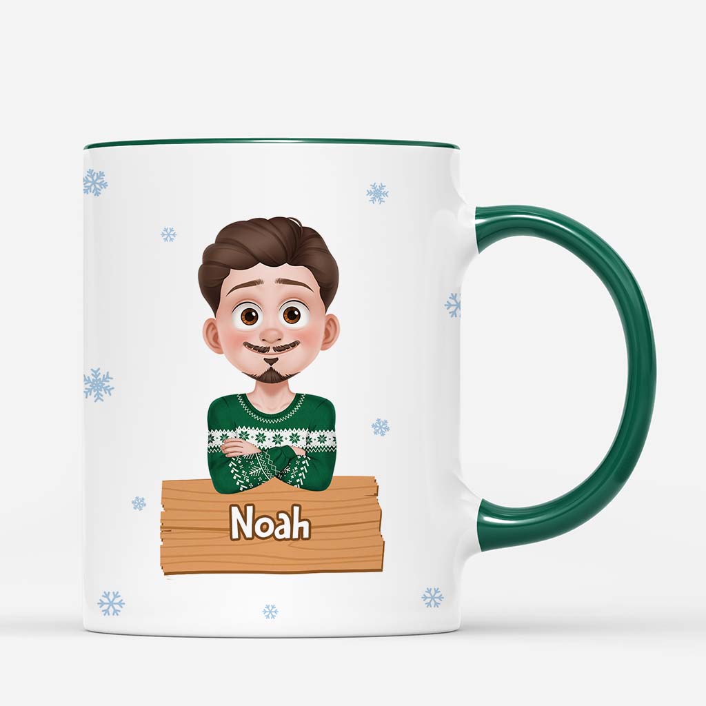 6279MGE3 weihnachtsmodus _ an weihnachtstasse personalisiert_ frauen manner 6279MTMAA