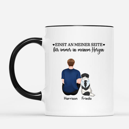 6290MGE1 ich bin immer bei dir personalisierte tasse hund_ zur erinnerung 6290M36MC2