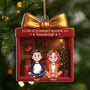 6294OGE1 3d druck effekt es gibt kein grosseres geschenk als freundschaft arrbeitkollegen familie acryl weihnachtsschmuck personalisiert 6294OKTMF