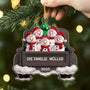 6338OGE2 3d druck effekt schneemann im auto personalisierter christbaumschmuck familie_ acryl 6338OKL5I