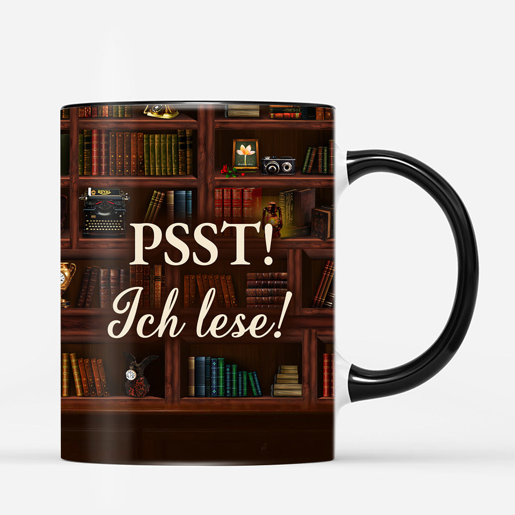 6343MGE3 3d druck effekt einfach ein madchen das bucher liebt personalisierte tasse leseratten manner frauen 6343M8TAA