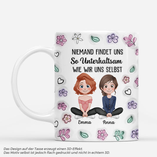 6367MGE1 3d druck effekt der beste unterhalter sind wir selbst personalisierte tassen freundinnen_ 6367M8QCF_28ff187d 4a9e 4119 a2a9 62f2a0d58dfb