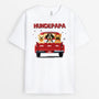 6368AGE1 hundepapa hundemama im auto t shirt hund personalisiert 6368A8QAC