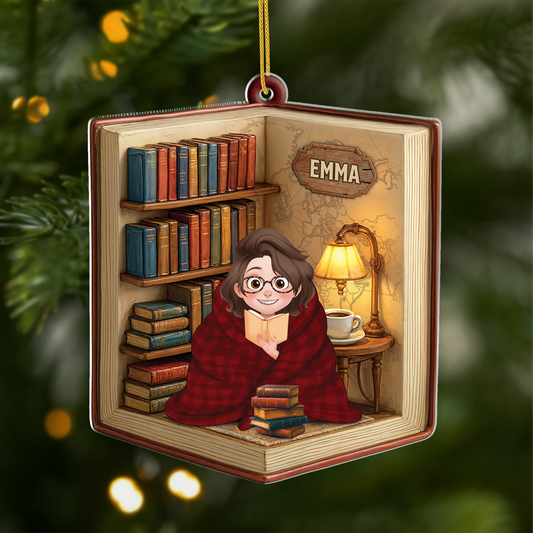 6377OGE1 das grosse buch personalisierte acryl ornamente_ leseratten_ frauen manner 6377O6T5A