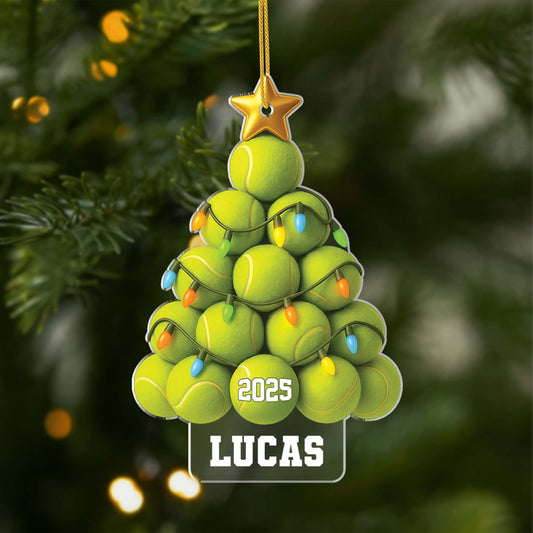 6394OGE1 3d druck effekt tennis acryl weihnachtsschmuck personalisiert_ frauen manner 6394OKTTB