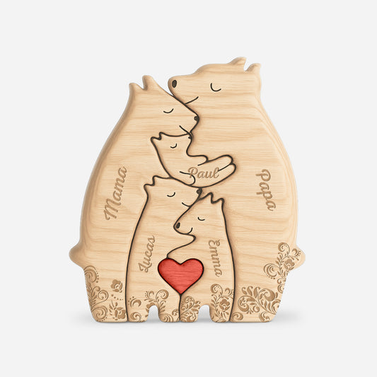 6403QGE1 familie eltern grosseltern bar ornament holzpuzzle personalisiert_ 6403Q8HAI