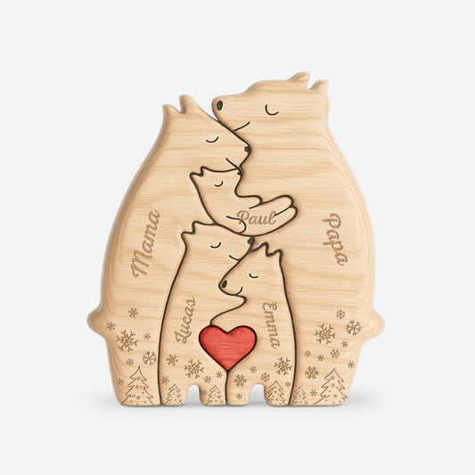 6403QGE1 familie eltern grosseltern weihnachtsbaum schneeflocken holzpuzzle personalisiert_ 6403Q8HAI