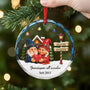 6427OGE2 3d druck effekt gemeinsam alt werden seit glas weihnachtsschmuck personalisiert paar 6427O3Q0G