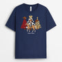 6431AGE2 madchen pferd weihnachten pferde t shirt personalisiert 6431A3MAU