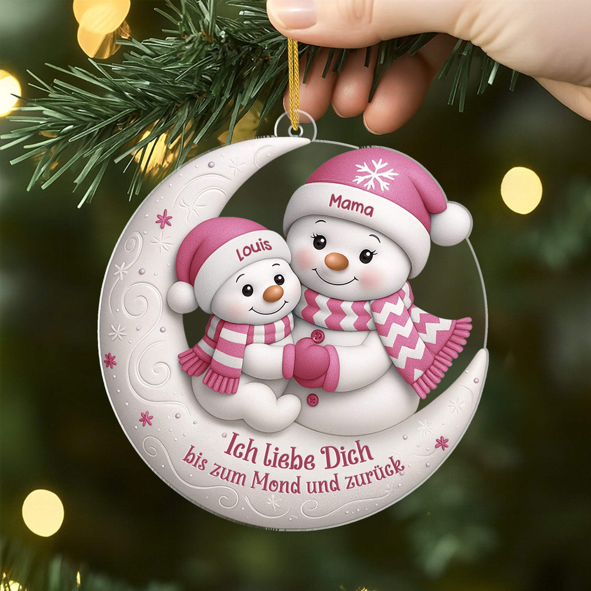 6434OGE1 3d druck effekt ich liebe dich bis zum mond und zuruck acryl weihnachtsschmuck_ personalisiert mama oma 6434O8LNA_2