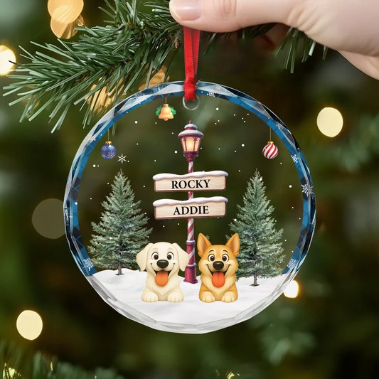6439OGE2 hunde namensschilder acryl weihnachtsschmuck personalisiert_ 6439O_14331546 6692 45e1 a0cd 00d51f74f462