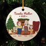 6460OGE1 die familie haustiere keramik weihnachtsschmuck personalisiert 6460O3KTI