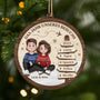 6462OGE1 das jahr unseres besuchs personalisierte 1 schicht holz ornamente paar weihnachten reise 6462O3QZG