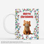 6487MGE1 3d druck effekt frohe weihnachten weihnachtstasse personalisiert_ katze lichterkette 6487MKMAD