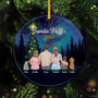 6545OGE1 familie mit hund und katze acryl weihnachtsschmuck_ personalisiert paar 6545O6ZAI