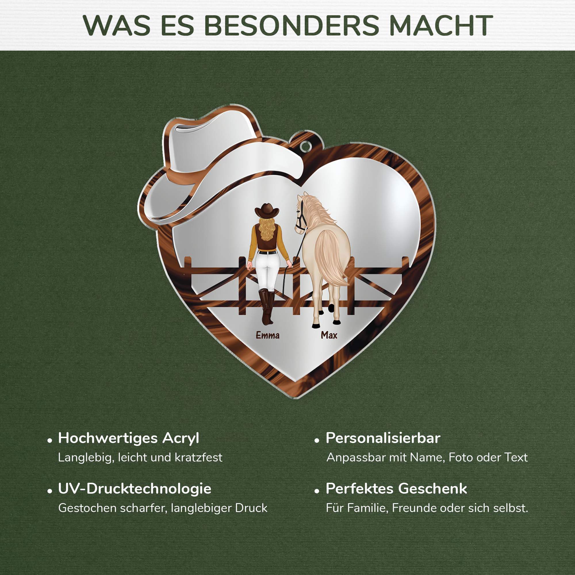 6546OGE4 jungen oder madchen pferd weihnachtsschmuck personalisiert_ 6546O6PAU