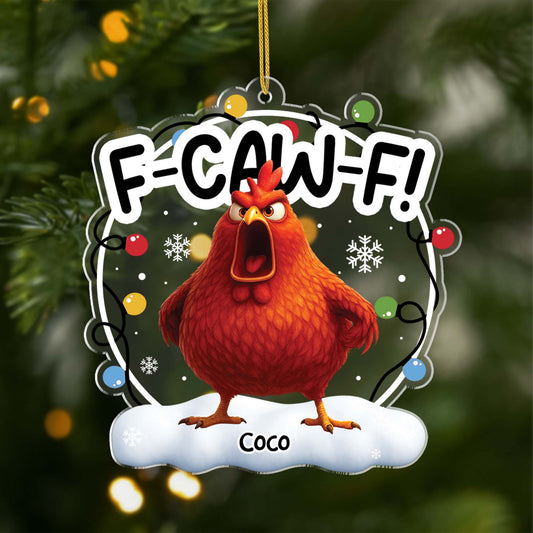 6549OGE1 f caw f lustiger acryl weihnachtsschmuck_ personalisiert manner_ frauen 6549O6MTA