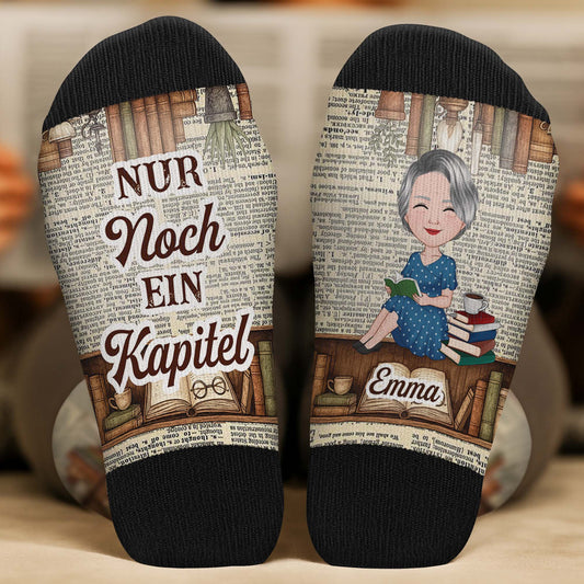 6582JGE2 einfach ein madchen das bucher liebt socken personalisieren text_ fur_ leseratten_ frauen 6582JKZ5A
