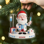 6622OGE2 3d druck effekt arzt arztin acryl weihnachtsschmuck_ personalisiert 6622OKZTB