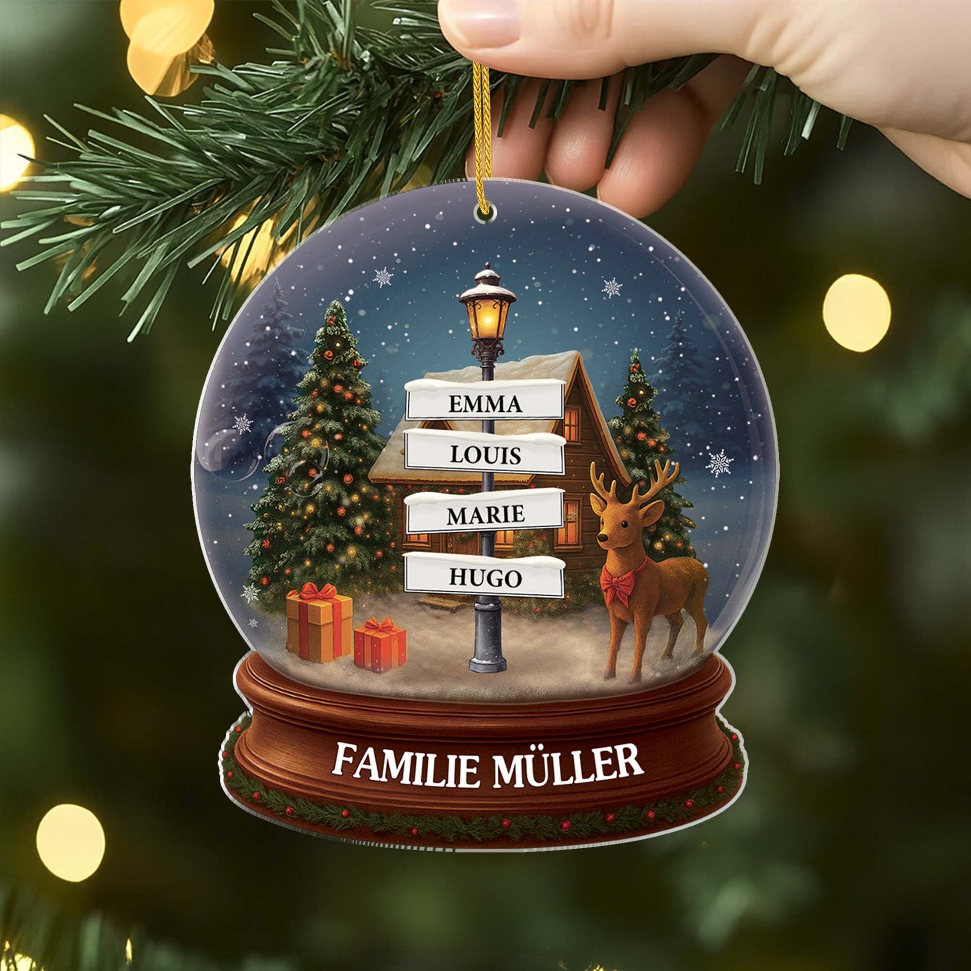 6643OGE1 3d druck effekt familie mit namenschildern acryl weihnachtsschmuck_ personalisiert 6643OTL5I_2