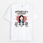 6649AGE1 offizielles schlafshirt helles schlafshirt katze personalisiert damen chibi buntstifte 6649AKV5D