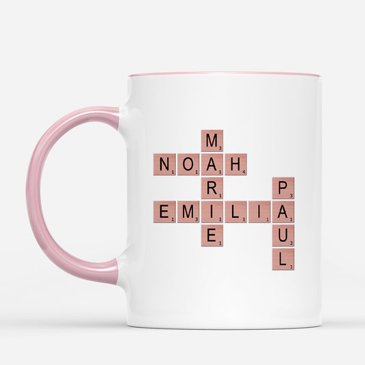 6660MGE2 ein wirklich grossartiges team ist schwer zu finden personalisierte kreuzwortratsel tasse abschied kollegin_ 6660MTQTO