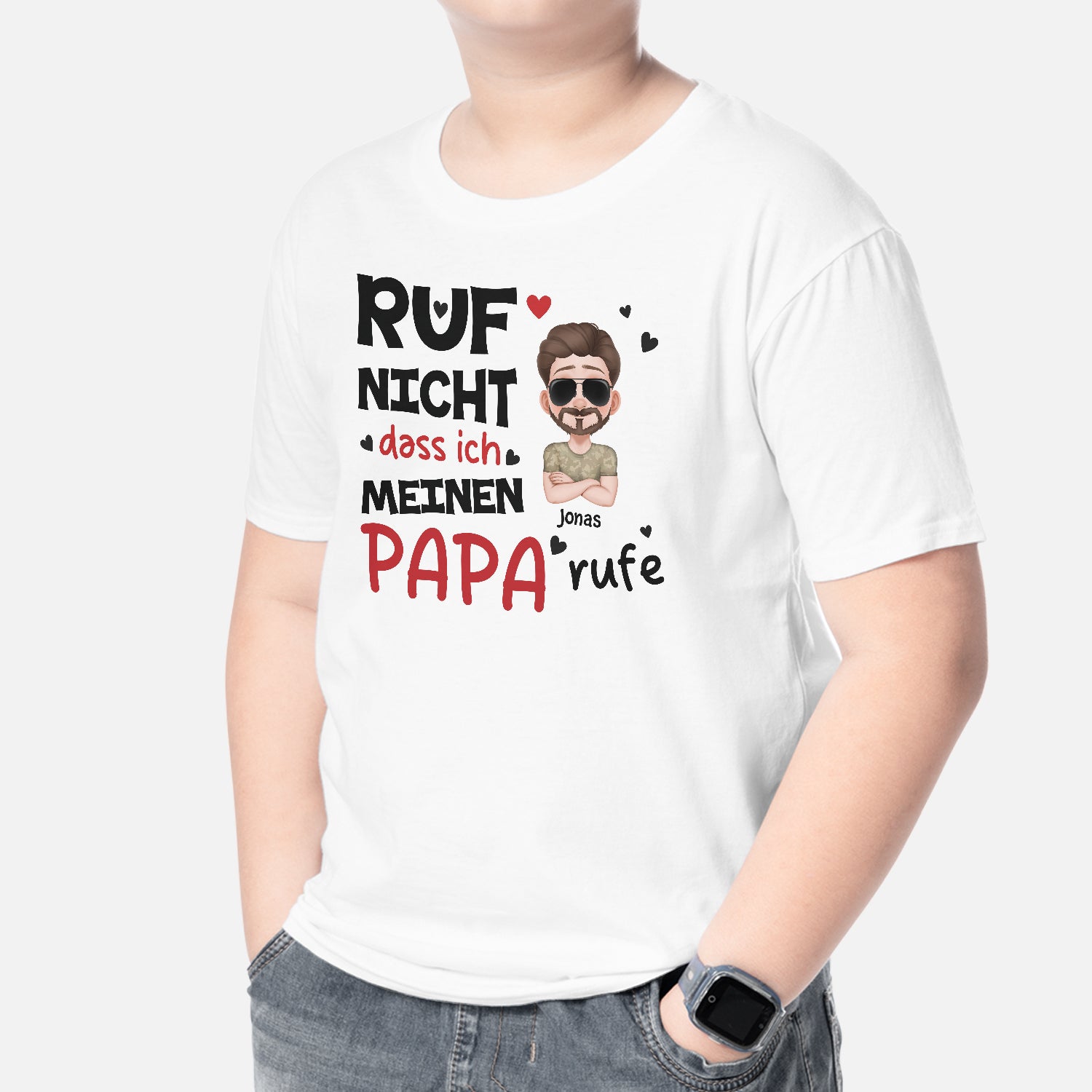 6682AGE2 ruf nicht dass ich meine oma anrufe enkelkinder kinder t shirts personalisiert 6682A8MNK_f6fb55e6 4200 4865 b351 ef26d09c2b97