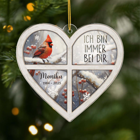 6698OGE1 ich immer bei dir personalisierte acryl ornamente_ zur erinnerung 6698O8ZAA