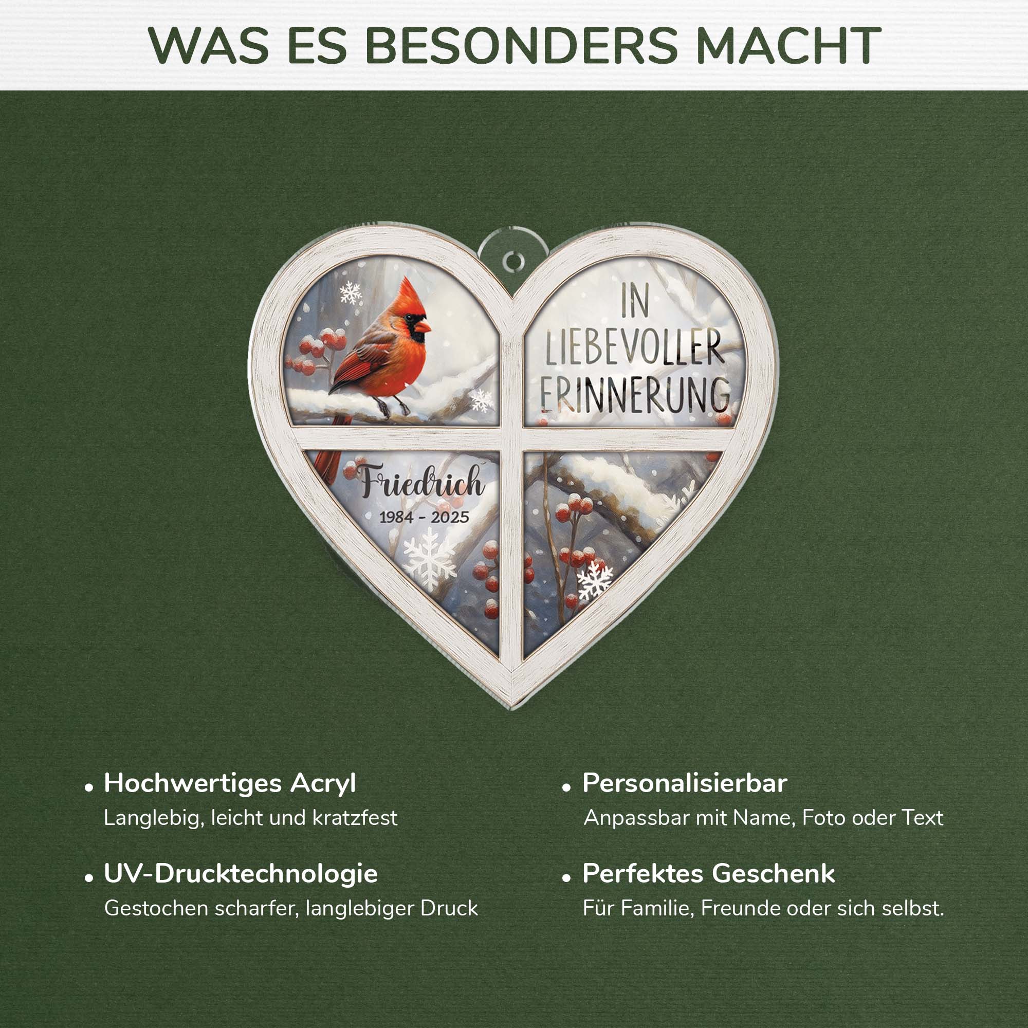6698OGE4 in liebevoller erinnerung personalisierte acryl ornamente_ zur erinnerung 6698O8ZAB