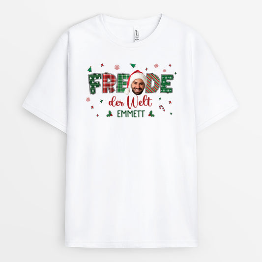 6722AGE1 freude der welt weihnachts t shirt personalisiert_ mit gesicht 6722A3TCA