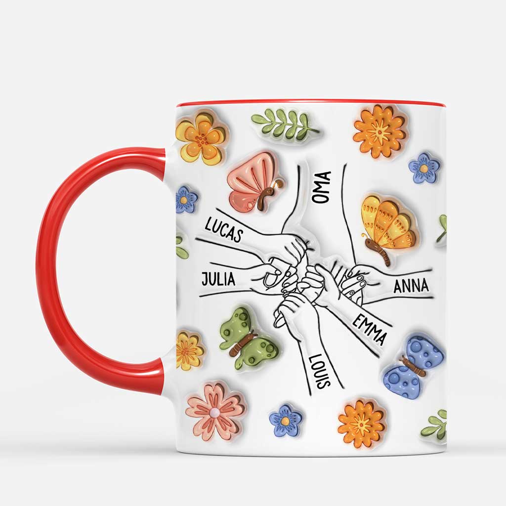6748MGE3 3d druck effekt hand by hand mama oma tasse personalisiert_ 6748M6ZWA