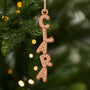 6756OGE1 3d druck effekt buchstaben keks personalisierte 1 schicht holz ornamente weihnachten 6756OTXZA
