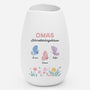 6947AGE1 omas schmetterlingskusse personalisiertes geschenk  blumenvase oma mama 6947aotvta