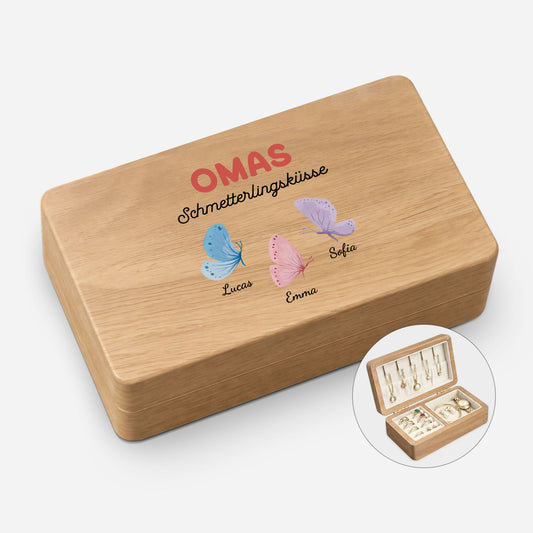 6947AGE1 omas schmetterlingskusse personalisiertes geschenk  schmuckkastchen holz omamama 6947ajtvna_1